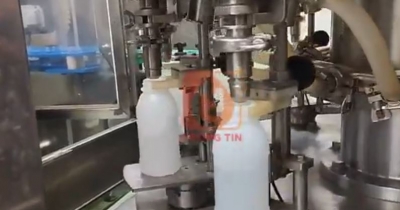 TRỌNG NGHĨA CUNG CẤP, LẮP ĐẶT VÀ BÀN GIAO MÁY CHIẾT CHAI XỊT MŨI TẠI TP.HCM