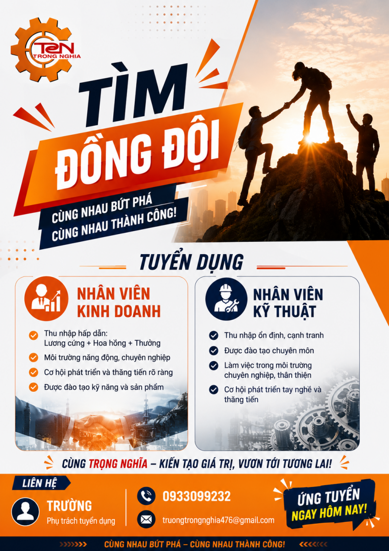 TRỌNG NGHĨA TUYỂN DỤNG NHÂN SỰ 